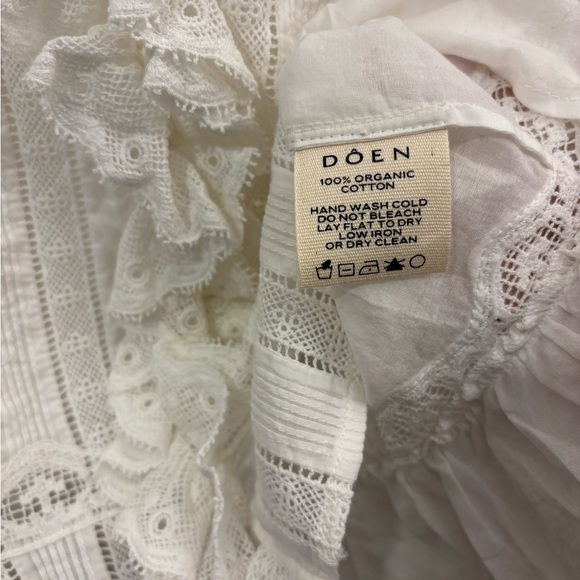 Doen Ivory Ruffled Blouse - Picture 8 of 8